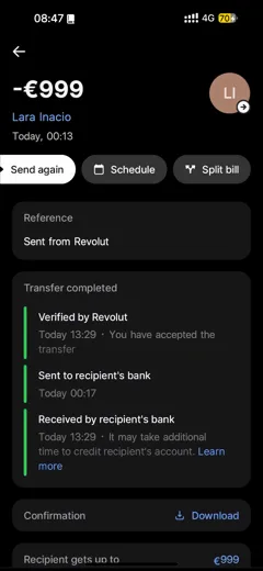Chat transfer screenshot editor